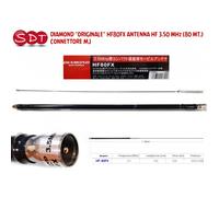 DIAMOND "ORIGINALE" HF80FX ANTENNA HF 3.50 MHz (80 MT.) - CONNETTORE MJ