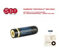 DIAMOND "ORIGINALE" SRH-805S ANTENNA 4,5 cm 144/430/1200 MHZ RX: 150/300/450/800