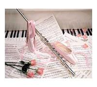 Diamond Painting 5D Strumento Musicale Strass Punto Croce Ricamo a Pittura Diamante Kits per Bambini, 40x50cm Grandi Dimensioni Strass Diamond Art Puzzle per Passatempo Adulti, Decorazione Parete Casa