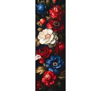 Diamond Painting Adulti Fiore Kit Diamond Painting Grandi Dimensioni 120x40cm 5D Fai Da Te Pittura Diamante Retrò Strass Ricamo Punto Croce Kit Passatempo per Adulti Regalo Donna Decorazioni Casa Z-10