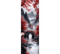 Diamond Painting Adulti Giappone Kit Diamond Painting Grandi Dimensioni 300x100cm 5D Pittura Diamante Paesaggio Strass Ricamo Punto Croce Kit Passatempo per Adulti Regalo Donna Decorazioni Casa Z-58