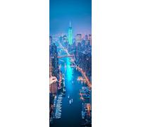 Diamond Painting Adulti New York Kit Diamond Painting Grandi Dimensioni 150x50cm 5D Pittura Diamante Città Strass Ricamo Punto Croce Kit Passatempo per Adulti per Regalo Donna Decorazioni Casa Z-12