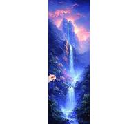 Diamond Painting Adulti Paesaggio Kit Diamond Painting Grandi Dimensioni 300x100cm 5D Pittura Diamante Autunno Strass Ricamo Punto Croce Kit Passatempo per Adulti Regalo Donna Decorazioni Casa X-62