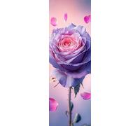 Diamond Painting Adulti Rosa Kit Diamond Painting Grandi Dimensioni 300x100cm 5D Fai Da Te Pittura Diamante Fiore Strass Ricamo Punto Croce Kit Passatempo per Adulti Regalo Donna Decorazioni Casa Y-99
