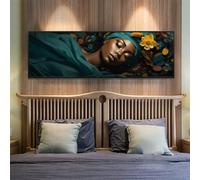 Diamond Painting Africa Diamond Painting Adulti per Decor Parete, Grandi Dimensioni 15.7x39.3 Inch/40x100 cm, DIY Pittura Diamante Signora Diamantini Crystal Art Bambini,Ricamo Punto Croce Artigianato