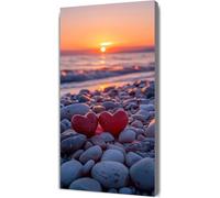 Diamond Painting Alba Pittura Diamante Adulti, Amore Diamond Painting Kit Completo, Disegni con Perline da Attaccare, DIY Strass Ricamo a Punto Croce Paintings, Decorazioni Parete 30x60cm J2-1206