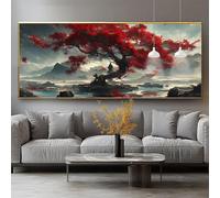 Diamond Painting Albero Della Vita Diamond Painting Bambina Montagna Cheerful Pittura, DIY Diamantini Crystal Art Quadri con Perline Principianti Ricamo, Decorazione Casa Regali Donne 50x80cm 0-sy416
