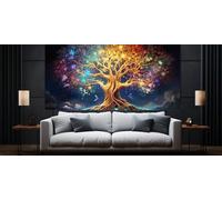 Diamond Painting Albero della vita, Grandi Dimensioni 120 X 60 cm, DIY Diamond Painting Kit Completo, 5D Diamond Painting Bambini/Adulti, Mosaico Pittura Diamante, per Casa Decorazioni Parete,H540