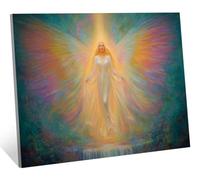 Diamond Painting Angelo Diamond Painting Kit Completo, Donna Pittura Diamante, Strass Ricamo a Punto Diamantini Crystal Art Passatempo per Adulti Bambina, Decorazioni per Casa Regali 70x50 cm H-1346