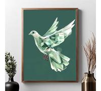 Diamond Painting Animale, Diamond Painting Kit Completo Uccello Pittura Diamante Bambina e Adulti, Diamantini Crystal Art Kit Mosaico, Hobby Creativi Adulti per Decorazione, Regalo 40x50cm JPF 5-8