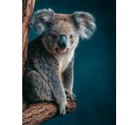 Diamond Painting Animale, DIY Diamond Painting Kit Completo Carino, 5D Disegni con Perline da Attaccare, Pittura Diamante Adulti, Diamantini Crystal Art Kit, Decorazioni Autunnali, 90x120cm 8-4623