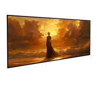Diamond Painting Arte Figurativa Diamond Painting Kit Completo Donna Diamante Crystal Art 5D Pittura Diamante Strass Ricamo a Punto Croce Pittura Kit per Decorazione Casa, Regalo 50 x 100cm PJY9 N-R