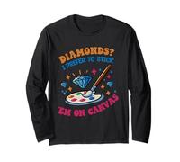 Diamond Painting Artist I Prefer To Stick Diamond Painting Maglia a Manica