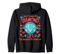 Diamond Painting Artist The Life Chose Me Diamond Painting Felpa con Cappuccio