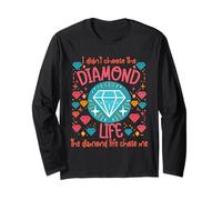 Diamond Painting Artist The Life Chose Me Diamond Painting Maglia a Manica