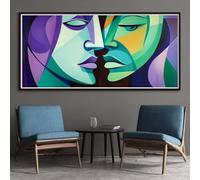 Diamond Painting Astratto, 5D Diamond Painting Kit Completo Volto per Adulti 60x120cm, DIY Round Full Drill Diamantini Crystal Art Disegni con Perline da Attaccare per la Decorazione Casa (RD101)