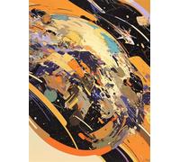 Diamond Painting Astratto Diamond Painting Kit Completo 65x80cm, 2025 DIY Diamantini Crystal Art Bambini Pittura Diamante Mandala, DIY Strass Ricamo a Punto Croce, Hobby Creativi Adulti Regali z792-t