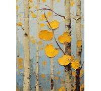 Diamond Painting Autunno 35x45cm Diamond Painting Kit Completo, 5D Pittura Diamante Adulti Albero Diamantini Crystal Art Strass Ricamo a Punto Croce Quadri per Decorazioni Casa Regalo Donna H-98