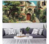 Diamond Painting Bambina Paesaggio Diamante Painting Principiante Kit Albero,5D DIY Strass Diamantini Crystal Art Mosaico RicamoTela Cross Stitch Adulti Artigianale kit,Decorazione 80x160cm CQ-730