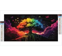 Diamond Painting Bird Diamond Painting Adulti Albero Della Vita 30x60cm Grandi Dimensioni Pittura Diamante Kit, 5D DIY Diamantini Crystal Art Strass Ricamo a Punto Croce Kits, Decorazioni Casa G1-643