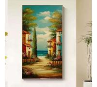 Diamond Painting Casa Diamond Painting Kit Completo, Pittura Diamante Albero Quadri con Perline Diamantini Crystal Art Kit Punto Croce Puzzle per Decorazione Casa da Parete Regalo 100x200cm dbc9-0