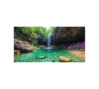 Diamond Painting Cascata Strass Dipingere con i Numeri Adulti Paesaggio, Diamond Painting con Tele per Dipingere 80 x 40 CM, Diamante Quadri da Dipingere Numerati per Decorazioni Casa Regalo 2509-1375