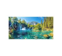 Diamond Painting Cascata Strass Dipingere con i Numeri Adulti Paesaggio, Diamond Painting con Tele per Dipingere 80 x 40 CM, Diamante Quadri da Dipingere Numerati per Decorazioni Casa Regalo 2509-1345