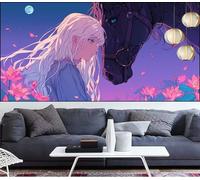 Diamond Painting Cavallo Diamond Painting Bambina Bellezza Pittura Digitale kits,Fai Da Te Pittura Diamante Crystal Art Hobby Creativi Adulti kit Punto Croce Quadri,Decor Regalo Donna 70x200cm LT-350
