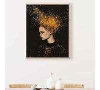 Diamond Painting Cielo Diamond Painting Kit Completo Oceano Diamante Crystal Art 5D DIY Pittura Diamante Strass Ricamo a Punto Croce Pittura Kit per Decorazione da Parete, Regalo 100x135 cm PJY9 C-F