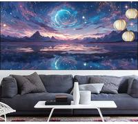 Diamond Painting Cielo Stellato Diamond Painting Bambina Paesaggio Pittura Digitale kits,Fai Da Te Pittura Diamante Crystal Art Hobby Creativi Adulti kit Punto Croce Quadri,Regalo Donna 30x60cm LT-682