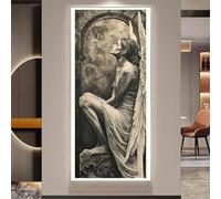 Diamond Painting Cool Angel Diamond Painting Kit Completo, Full Drill Pittura Diamante DIY Paint By Numbers Adulti, 5D Diamantini Crystal Art Bambini, Punto de Cruz Kit per Casa Parete 90x185 cm y374