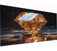 Diamond Painting Cristallo Grandi Dimensioni XXL 100x50cm, Diamond Painting Kit Completo Sognante, DIY Quadri con Perline Ricamo a Punto Croce Kit, per Decorazione per la Casa, Regalo Donna 8-7678