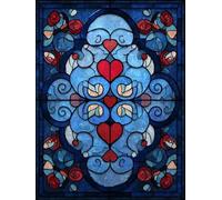 Diamond Painting Cuore quadrato Kit Completo, DIY 5D Diamantini Art Ricamo, Adulti Per Principianti Bambini Decorazione Casa, Per Pittura Diamante Mosaico, Craft Regalo Compleanno 20x30cm H189
