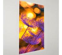 Diamond Painting Dente leone Diamond Painting Kit Completo,5D Pittura Diamante Viola Diamantini Crystal Art Adulti,Disegni con Perline da Attaccare Fai da Te,Decorazioni Parete Regalo 30x60cm G2-1081