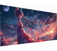 Diamond Painting Donna Grandi Dimensioni XXL 90x45cm, 5D Diamond Painting Kit Completo Tramonto, DIY Quadri con Perline Ricamo a Punto Croce Kit, per Decorazione per la Casa, Regalo Donna 9-5540
