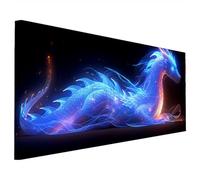 Diamond Painting Drago, Sogno Diamond Painting Grandi Dimensioni 70x30cm, Diamantini Crystal Art Fai Da Te per Adulti, Pittura Diamante Strass Ricamo Artigianato Kit per Decorazioni Autunnali G-80