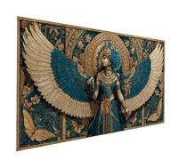 Diamond Painting Egitto Diamond Painting by Numbers 35 x 70 CM, Fai Da Te Kit Punto Croce Pittura Diamante Donna, 5D Diamantini Crystal Art Dipingere Con I Numeri per Decorazioni Casa, Regalo JXL-8072