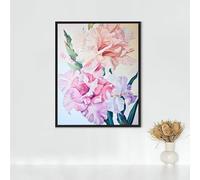 Diamond Painting Erwachsene Fiori Diamond Painting Giglio DIY Vollbohrer Diamant Malerei Set Anfänger, Diamant Kunst Malerei Stickerei Set, Wanddeko und Zimmer Deko, Geschenke 30 x 40 cm PJY9 9-9