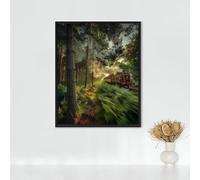 Diamond Painting Erwachsene Piovere Diamond Painting Treno DIY Vollbohrer Diamant Malerei Set Anfänger, Diamant Kunst Malerei Stickerei Set, Wanddeko und Zimmer Deko, Geschenke 40x50cm PJY9 B-9