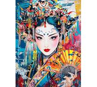 Diamond Painting Figura, 5D Ragazza Diamond Painting Kit Completo, DIY Diamantini Crystal Art Hobby Creativi Adulti e Bambina, Strass Ricamo a Punto Croce Artigianale, Decorazione Casa 50x70cm 0Y-592