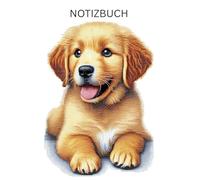 Diamond Painting Golden Retriever Welpe-Notizbuch, Buch: perfektes Geschenk für Hunde Besitzer & Liebhaber, Hundeliebhaber: Tagebuch, Journal, ... besondere Notizbücher, Zubehör, Bilder, Deko