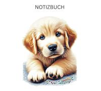 Diamond Painting Golden Retriever Welpen Notizbuch, Buch: perfektes Geschenk für Hunde Besitzer & Liebhaber, Hundeliebhaber: Tagebuch, Journal, ... besondere Notizbücher, Zubehör, Bilder, Deko
