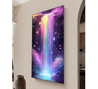 Diamond Painting Grandi Dimensioni 100x50cm, Fai da Te 5D Diamond Painting Astratto Diamantini Crystal Art Disegni con Perline da Attaccare, DIY Autunno Pittura Diamante per Decorazioni Casa 0R-747