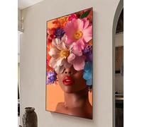 Diamond Painting Grandi Dimensioni 100x50cm,Fai da Te 5D Diamond Painting Astratto Diamantini Crystal Art Disegni con Perline da Attaccare,DIY Fiore Pittura Diamante Adulti per Decorazioni Casa 0R-741