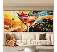 Diamond Painting Grandi Dimensioni 100x50cm, Fai da Te 5D Diamond Painting Astratto Diamantini Crystal Art Disegni con Perline da Attaccare, DIY Graffiti Pittura Diamante per Decorazioni Casa 0R-48