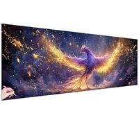 Diamond Painting Grandi Dimensioni 120x40cm Luminoso Diamond Painting Kit Completo 5D Diamantini Crystal Art Fenice Passatempo per Adulti Pittura Diamante per Regalo Donna Decorazioni Autunnali V-89