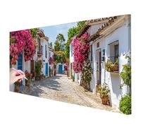 Diamond Painting Grandi Dimensioni 130x50cm Diamond Painting Italia Kit Completo, Diamantini Crystal Art Passatempo per Adulti, DIY Pittura Diamante Paesaggi Quadri con Perline per Regalo Donna B-11