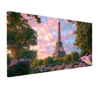 Diamond Painting Grandi Dimensioni 200x100cm, Diamond Painting Adulti Parigi, 5D DIY Grande Pittura Diamante Paesaggi Kit Completo, Diamantini Crystal Art Punto Croce Strass Kit per Regalo Donna -1940