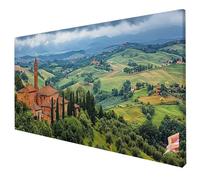 Diamond Painting Grandi Dimensioni 80x30cm Paesaggi Diamond Painting Kit Completo Diamantini Crystal Art Natura Kit Pittura Adulti Pittura Diamante Passatempo per Adulti Regalo Halloween Decor K-56