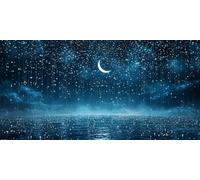 Diamond Painting Grandi Dimensioni Cielo stellato, Diamond Painting Kit Completo Autunno, Passatempo per Adulti 5D Pittura Diamante Quadri Con Perline, per la Decorazione Ambienti 110x55 cm c-6205